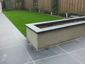 Achtertuin in Zeeland